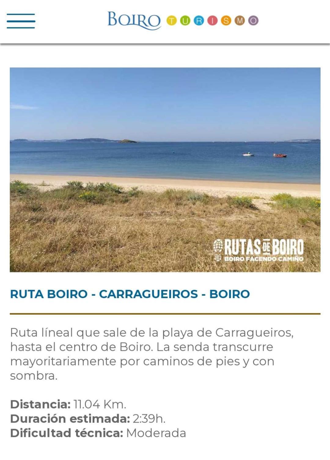 Cabana Refugio Barbanza บอยโร ภายนอก รูปภาพ